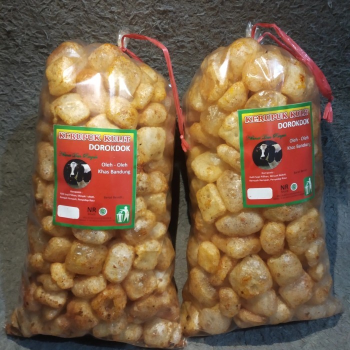 

DOROKDOK KERUPUK KULIT MURAH 250 Gr - pedas jeruk