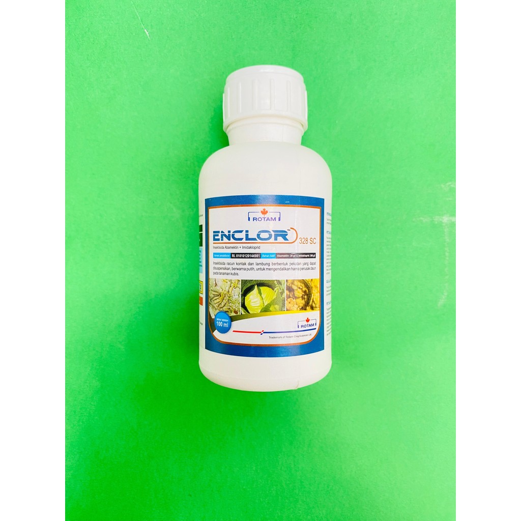 Insektisida  ENCLOR 328SC pengendali hama perusak daunisi 100ml dari ROTAM