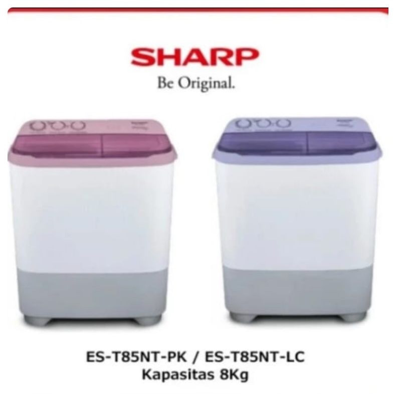 MESIN CUCI SHARP 85NT 8KG PUREMAGIC 2