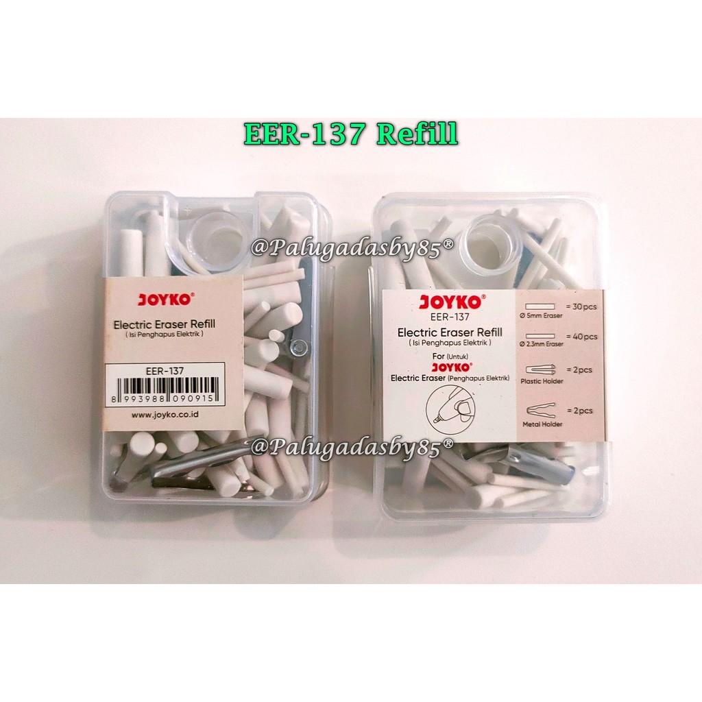 

(1 Set) GROSIR Isi Penghapus Elektrik JOYKO EER-137 / Refill Electric Eraser Joyko EER-137