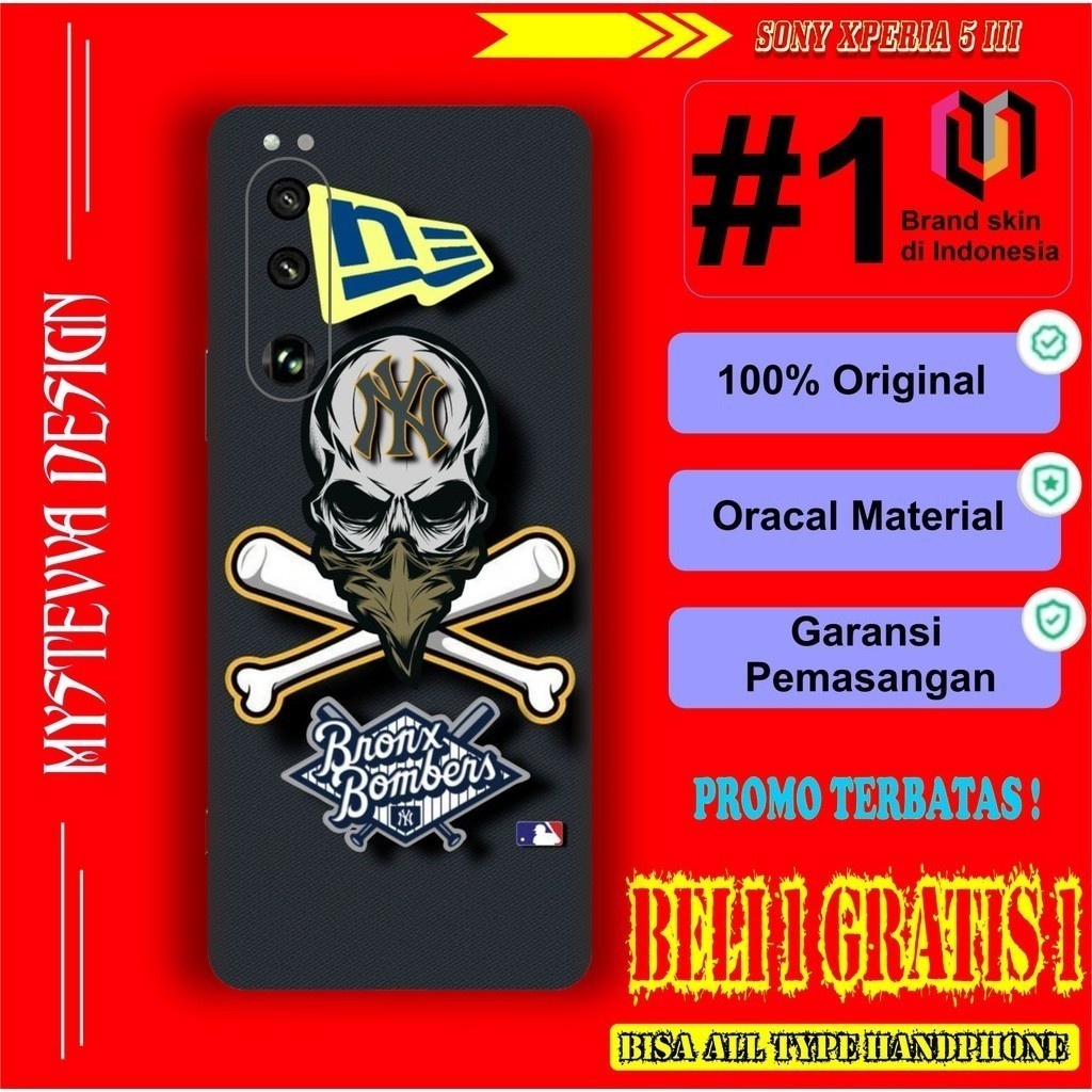 COD SKIN GARSKIN ANTIGORES HP SONY XPERIA 5 III - IV BISA CUSTOM DAPAT 2PCS