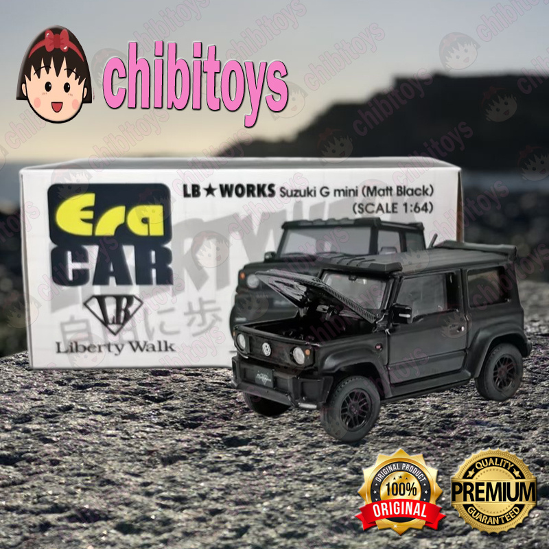 Era Car LB Works Suzuki G Mini Matt Black Jimny Liberty Walk Jeep Off Road Original