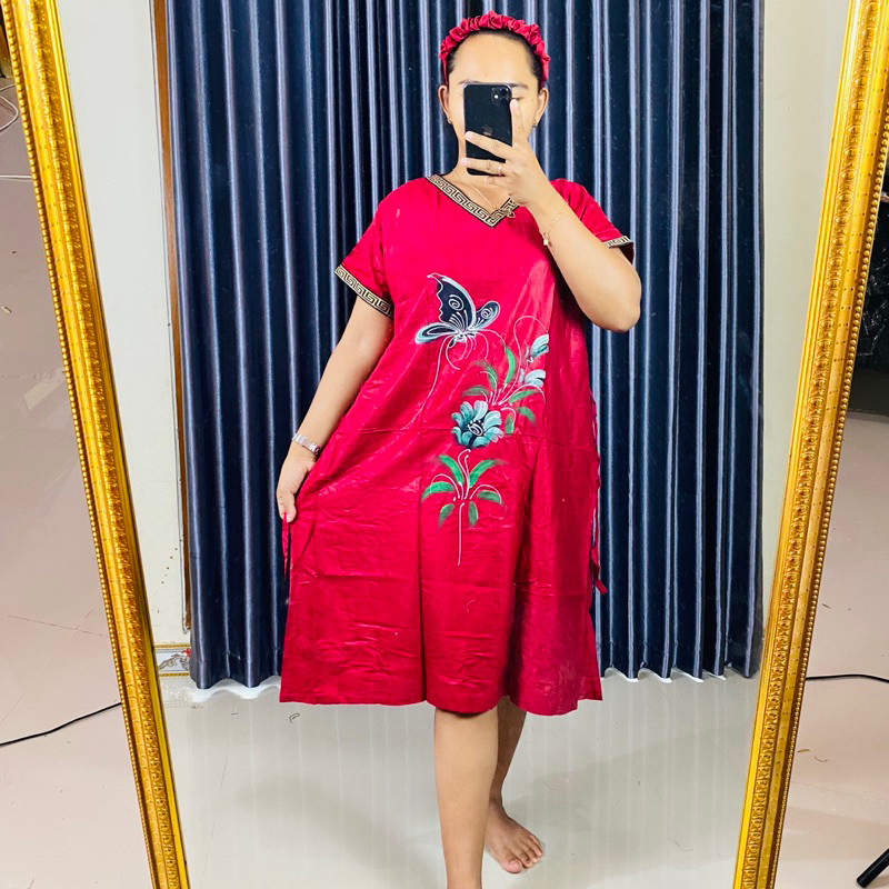 DASTER BALI DASTER LUKIS NABILA LIS V POLOS RAYON ADEM TALI SAMPING