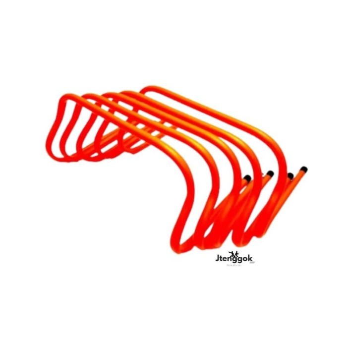 Hurdle Jump Training Agility Tiang Latihan Loncat Lari Isi 5 Buah