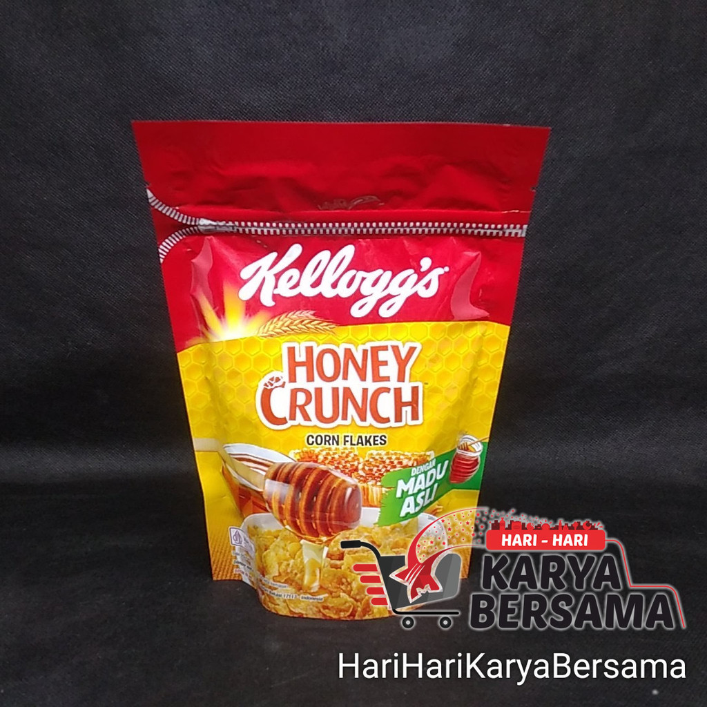 

KELLOGG'S HONEY CRUNCH CORN FLAKES SEREAL POUCH 55GR