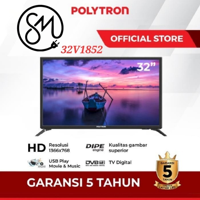 LED TV Polytron PLD 32V1852 32 inc Digital
