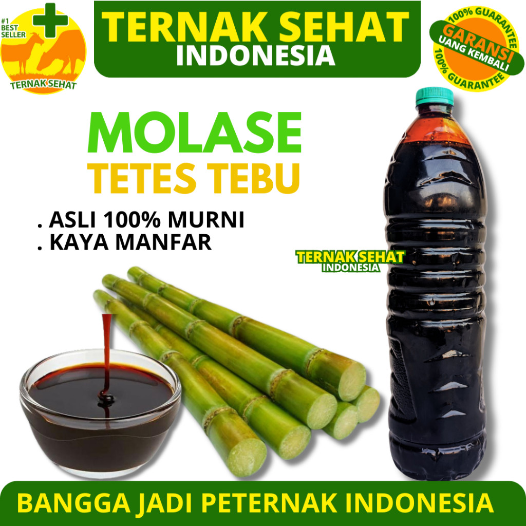 MOLASE TETES TEBU 2 KG (1,5 LITER) - Tetes Tebu Molasses VICTORY JPN