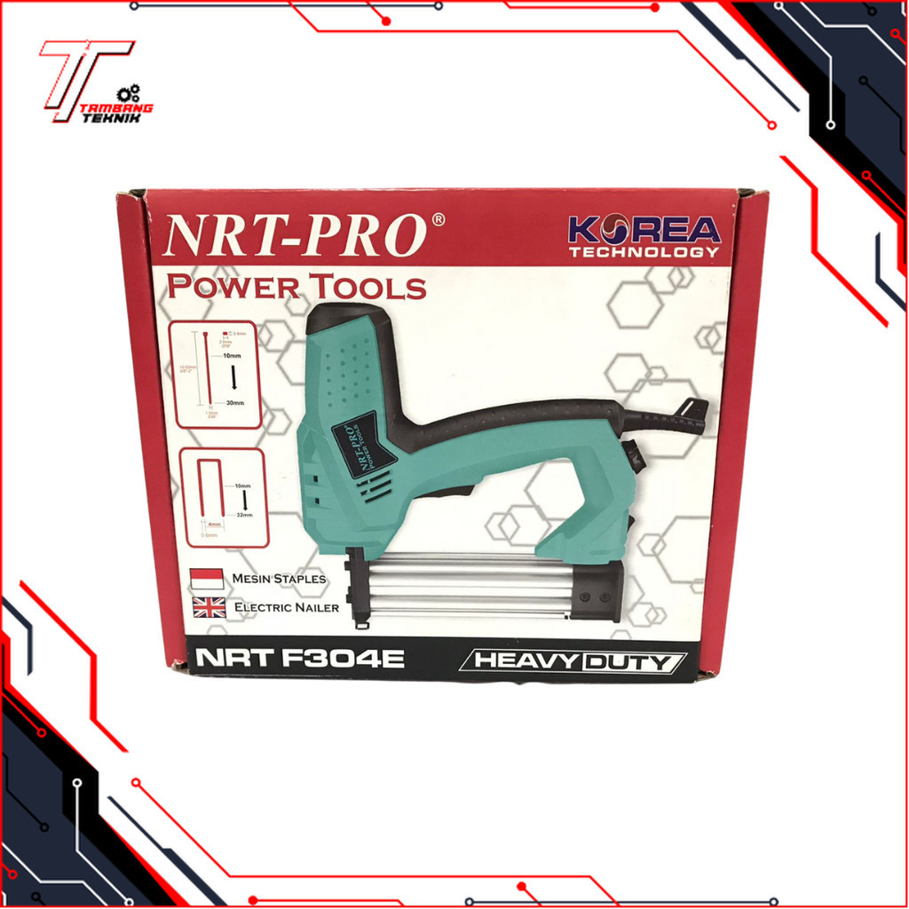 AIR NAILER LISTRIK / PAKU TEMBAK LISTRIK 2 in 1 F 304 E NRT-PRO