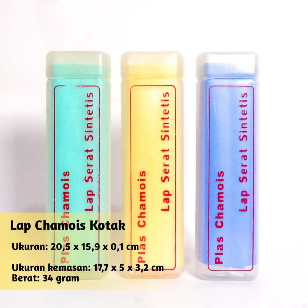 Chamois Kotak Lap Kanebo Merk Chamois