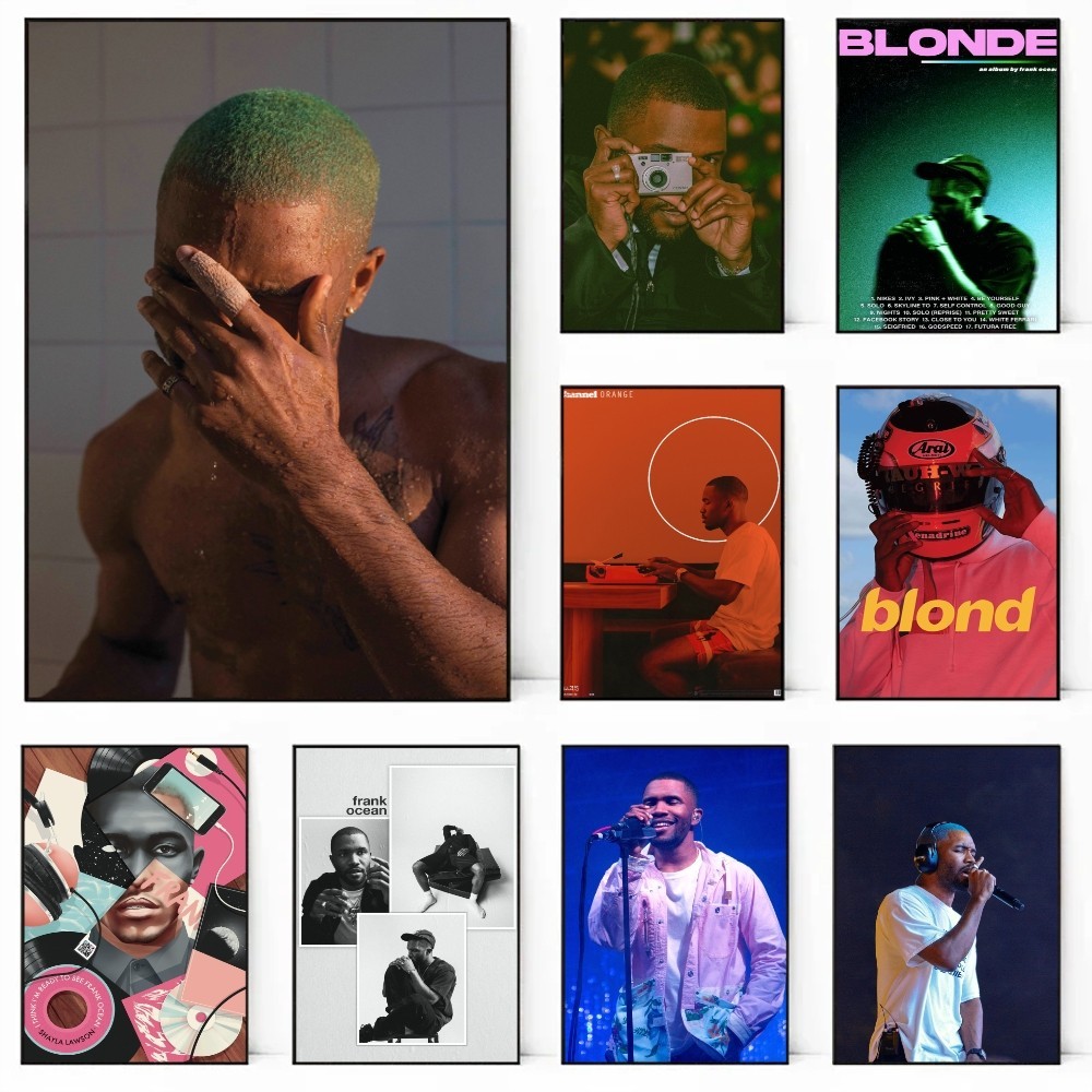 

F-Frank Singer O-Ocean Poster Printing canvas Painting Bedroom Study Stuo Living Room Wall Art Decoration