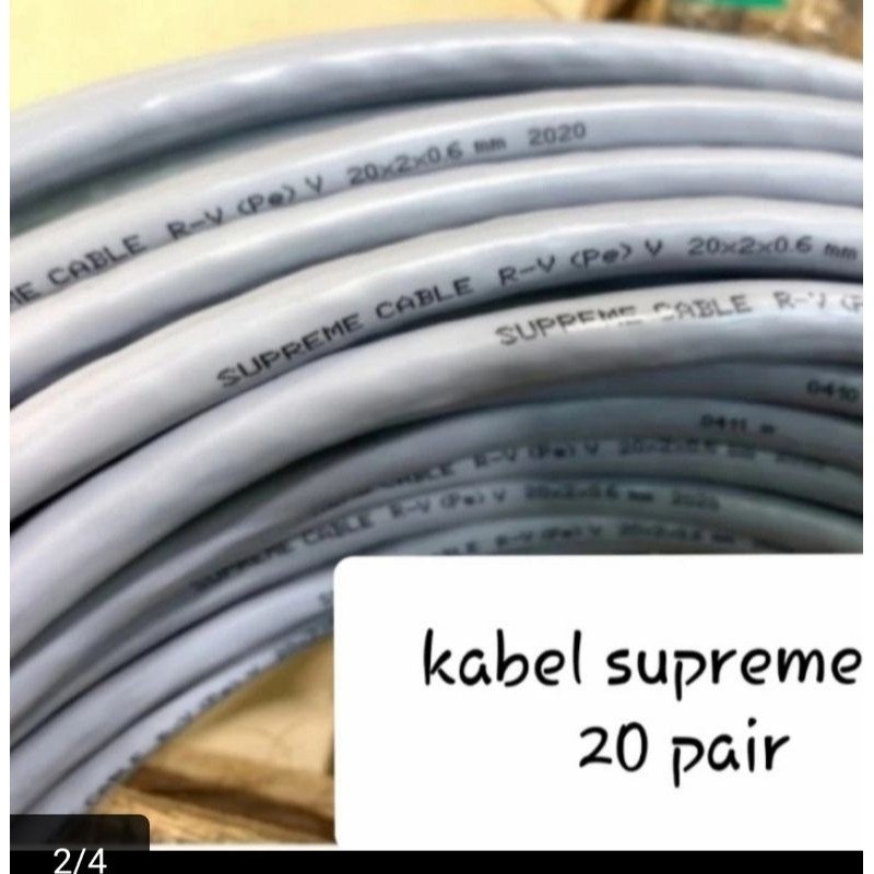 Kabel Supreme 20 Pair / Kabel Supreme Multipair / Kabel Supreme IndoorCO