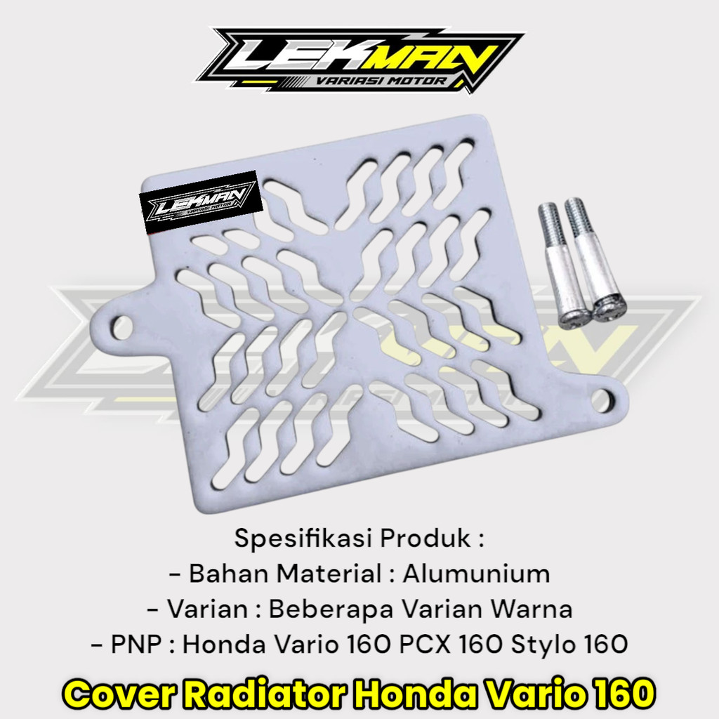 Cover Radiator Vario 160 Cover Radiator PCX 160 Stylo 160 Model Hyper X