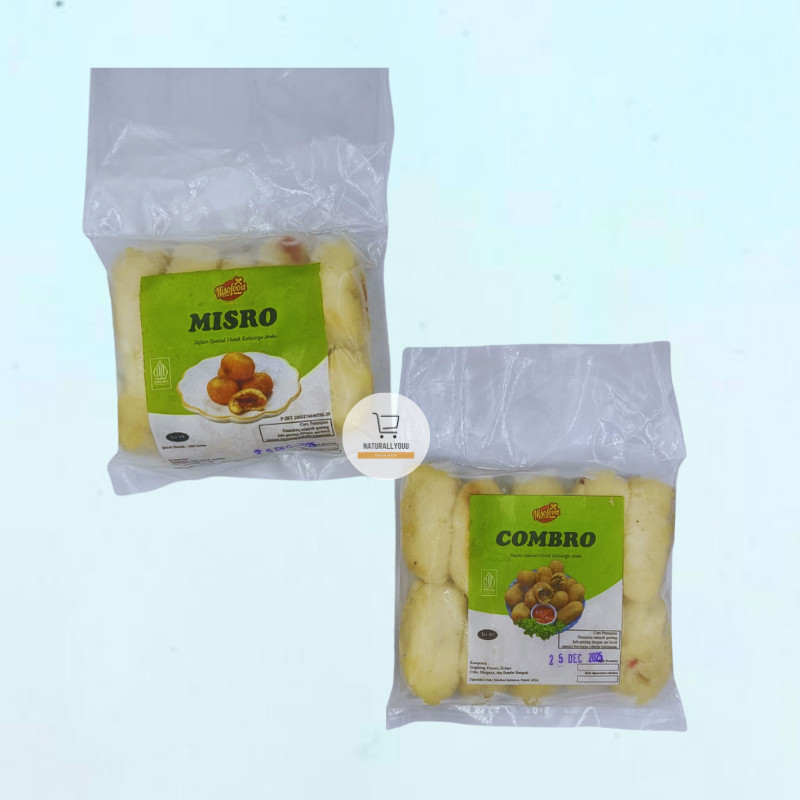 

NisoFood Combro/Misro Isi 10pcs Frozen Halal Cemilan Beku