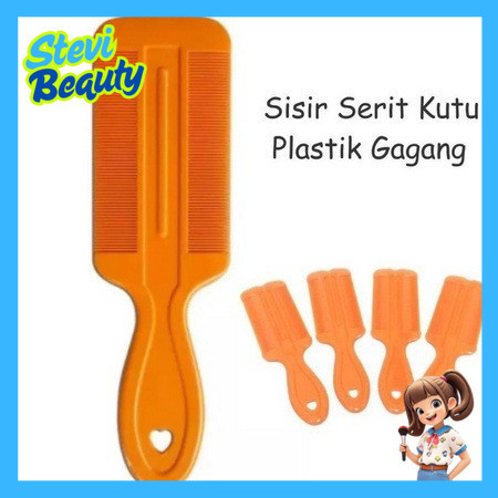 SERIT KUTU RAMBUT PLASTIK ORANGE Sisir Serit Plastik Sisir Kutu Plastik Sisir Kutu Murah Sisir Serit
