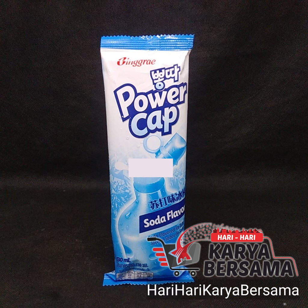 

MAKANAN BEKU ICE CREAM KOREA PONGTA POWER CAP SODA 130ML