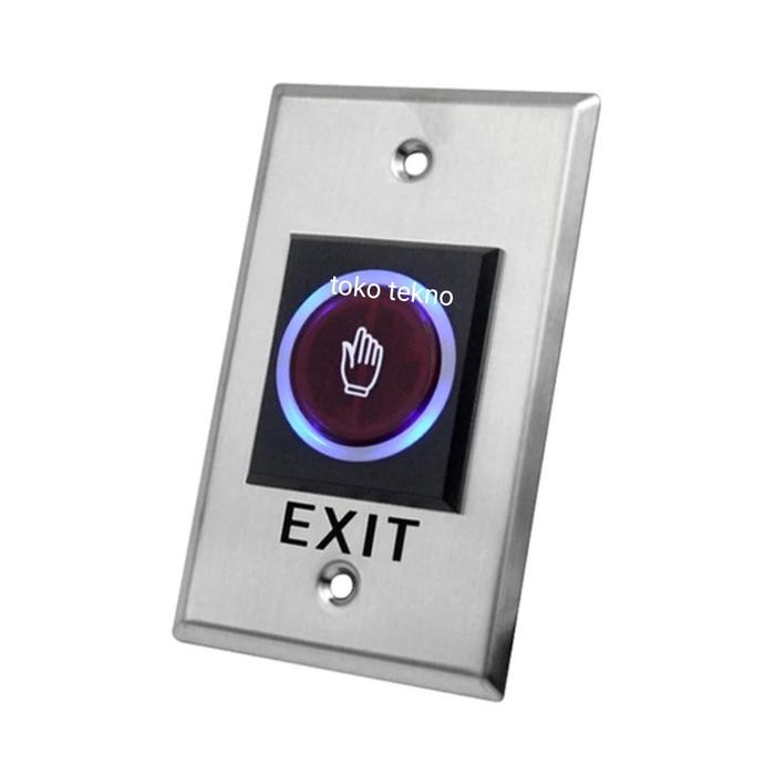 

Promo Exit Button No Touch Sensor Contacless Access Control ( Panjang ) - LOGO Tangan Terlaris