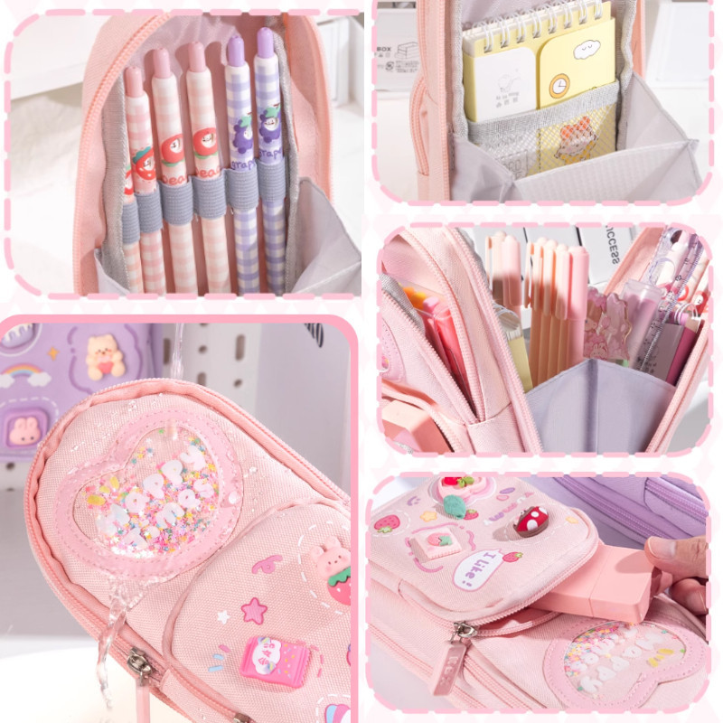 

JAMIN MURAH !!!Tempat pensil anak perempuan/Kotak pensil kapasitas besar/gadis lucu pink kotak pensil baru sekolah/Alat Tulis Penting/kado ultah(BISA LANGSUNG ORDER)