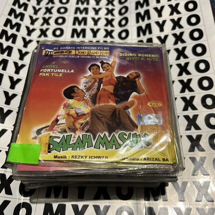 VCD ORIGINAL WARKOP DKI SALAH MASUK DONO KASINO INDRO FORTUNELLA