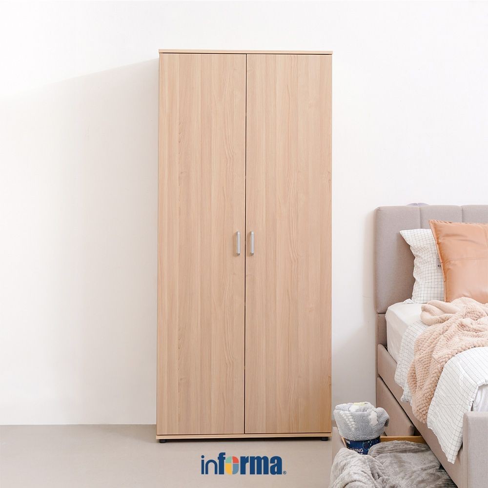 Informa Rana Kabinet Dengan Rak 6 Tingkat - Cokelat Winter Maple Lemari Kabinet Serbaguna Cabinet Pe