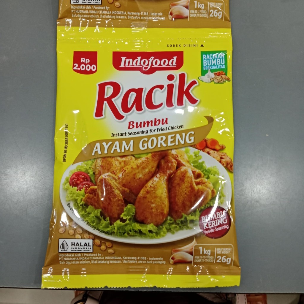 

Racik Bumbu Ayam Goreng 26g