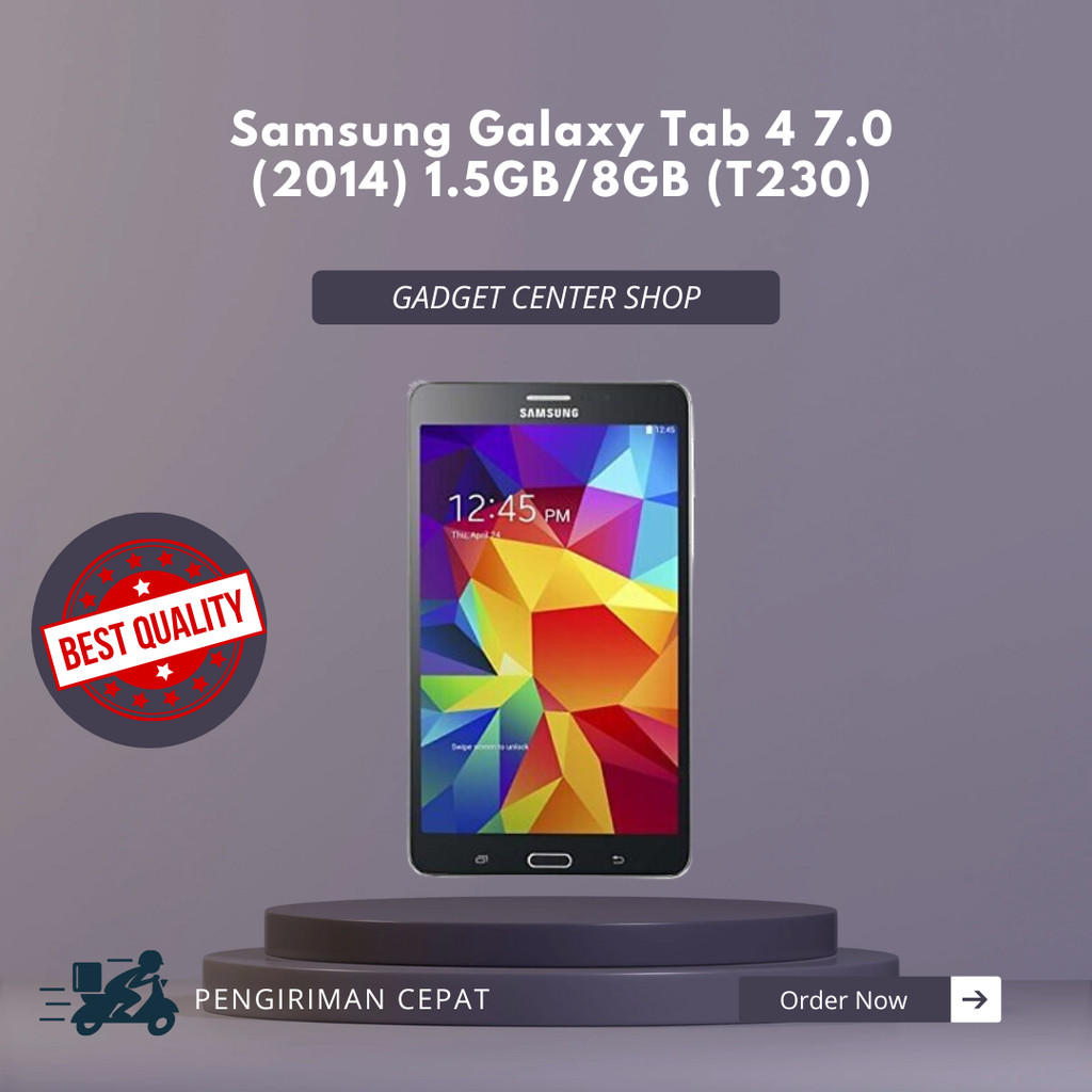 Samsung Galaxy Tab 4 7.0" (2014) 1.5/8GB Second (T230) | GADGET CENTER