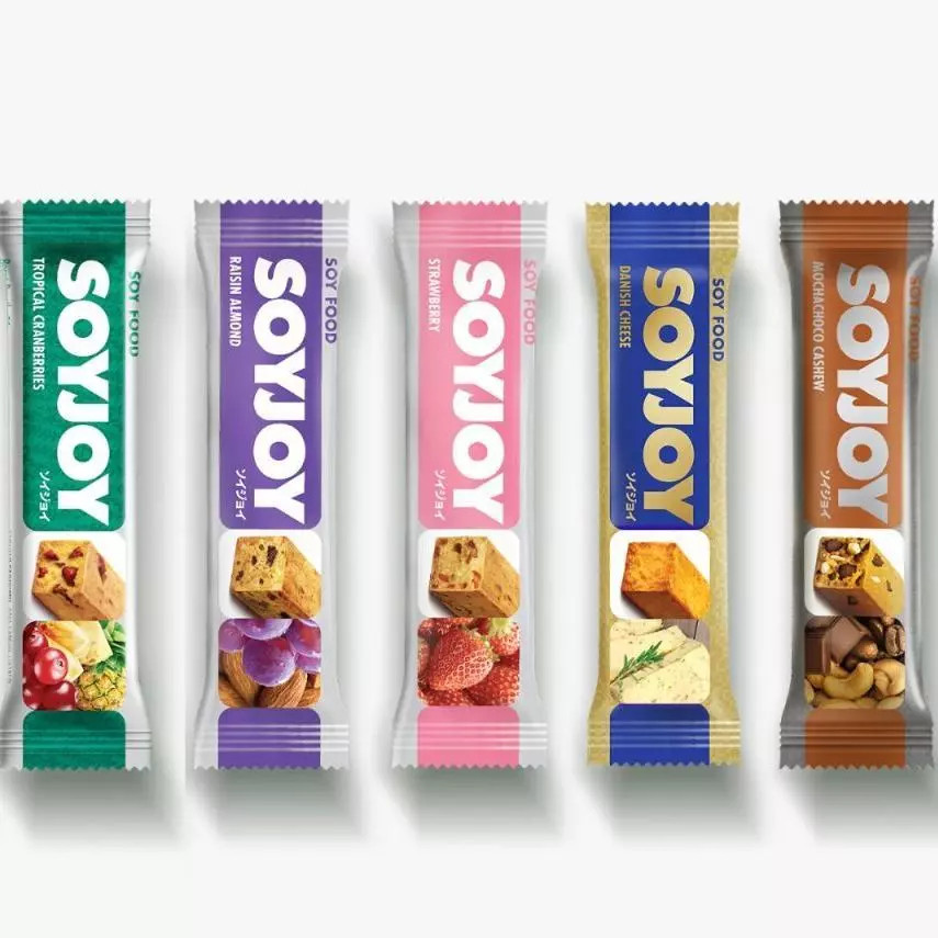 

Soyjoy Snack Bar Kedelai 30gr | Almond & Chocolate | Strawberry | Kurma Nastar | Mochachoco Cashew