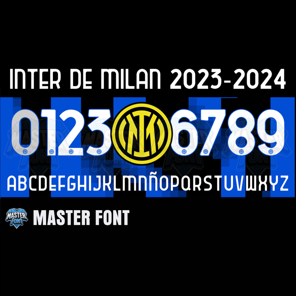 Nameset Jersey - Inter Milan 2023