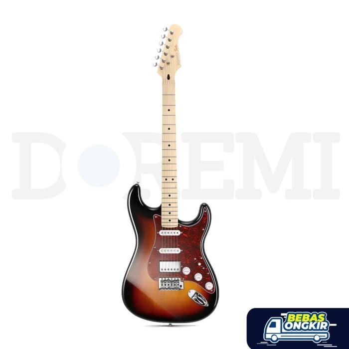 Donner DST-152S Sunburst  / Gitar Elektrik Donner DST-152S