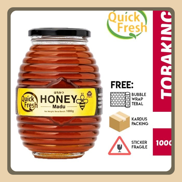 

Madu Murni Quick Fresh 1000g Antioksidan Tinggi