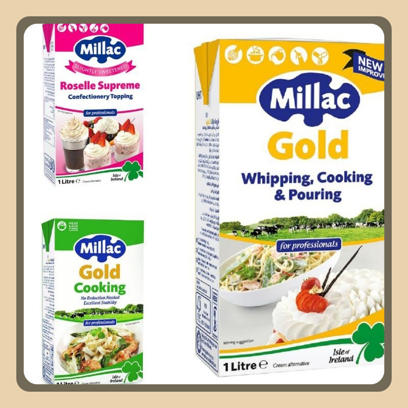 

Millac Gold Whipping Cooking Cream -TERMURAH- Millac