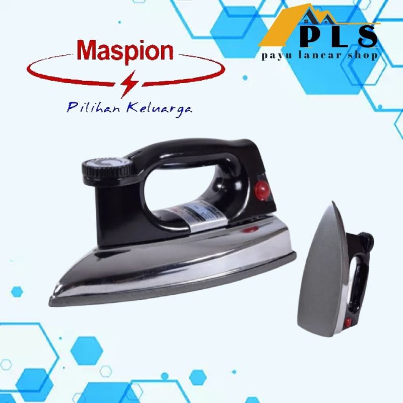 MASPION setrika HA 90, setrika maspion body stanless