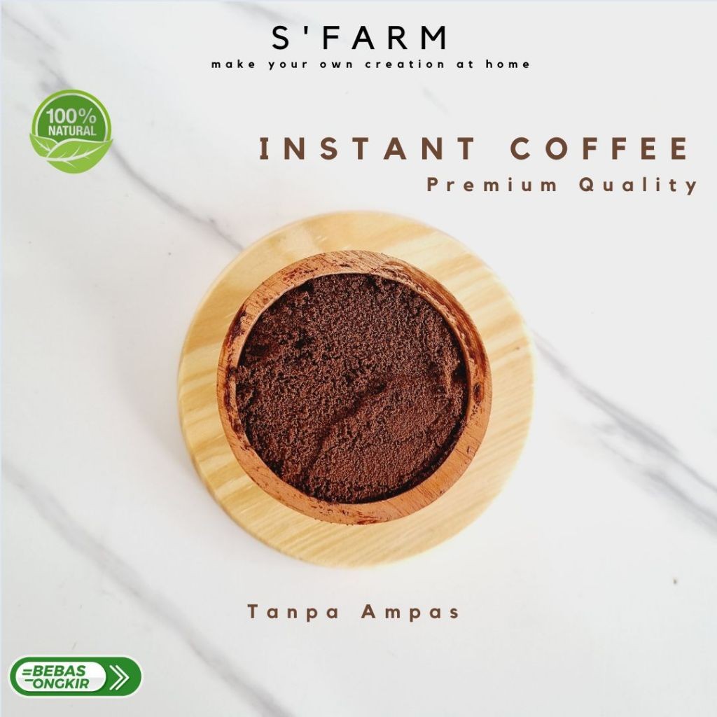 

JAMIN MURAH !!!Instant Coffee Kemasan 500 gr - Bubuk Kopi Instan Tanpa Ampas(BISA LANGSUNG ORDER)