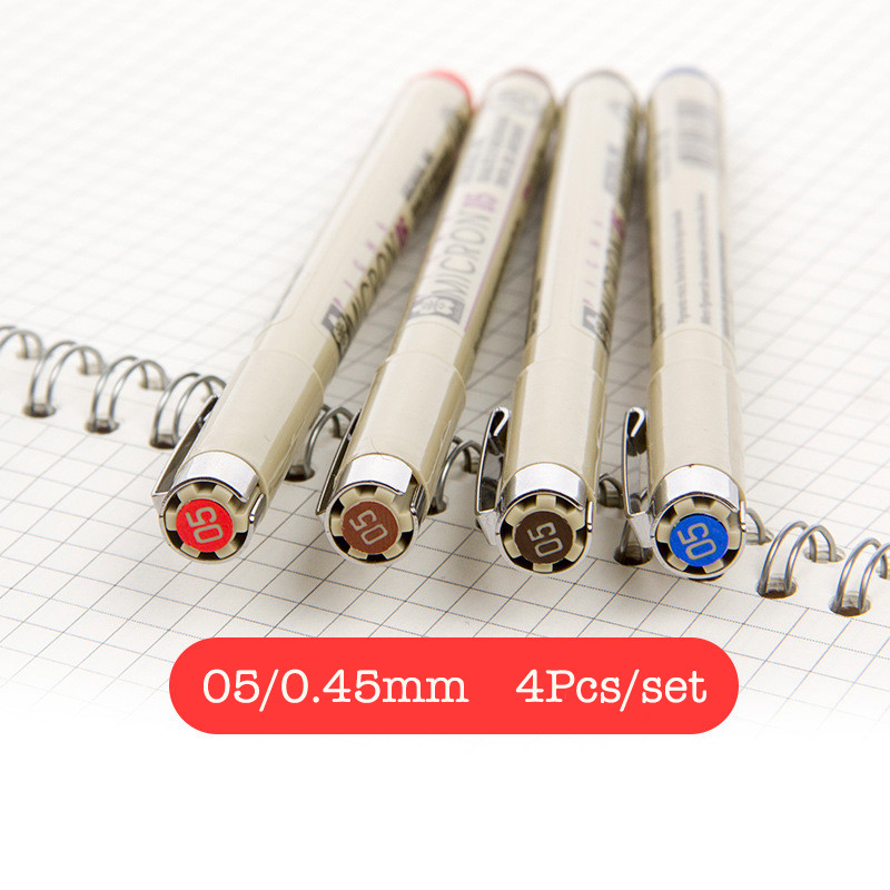 

Japan Sakura Pigma Micron Colored Fineliner Pen Set 01 05 Fine Point Drawing Pens Sketch Marker Art Supplies Tekenen Materialen