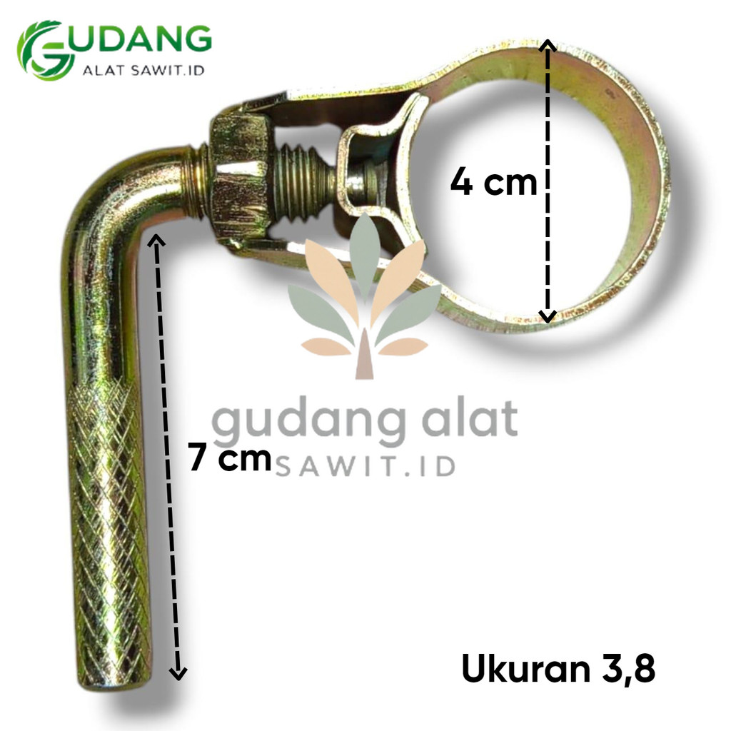 KLEM FIBER SAWIT UKURAN 3,8