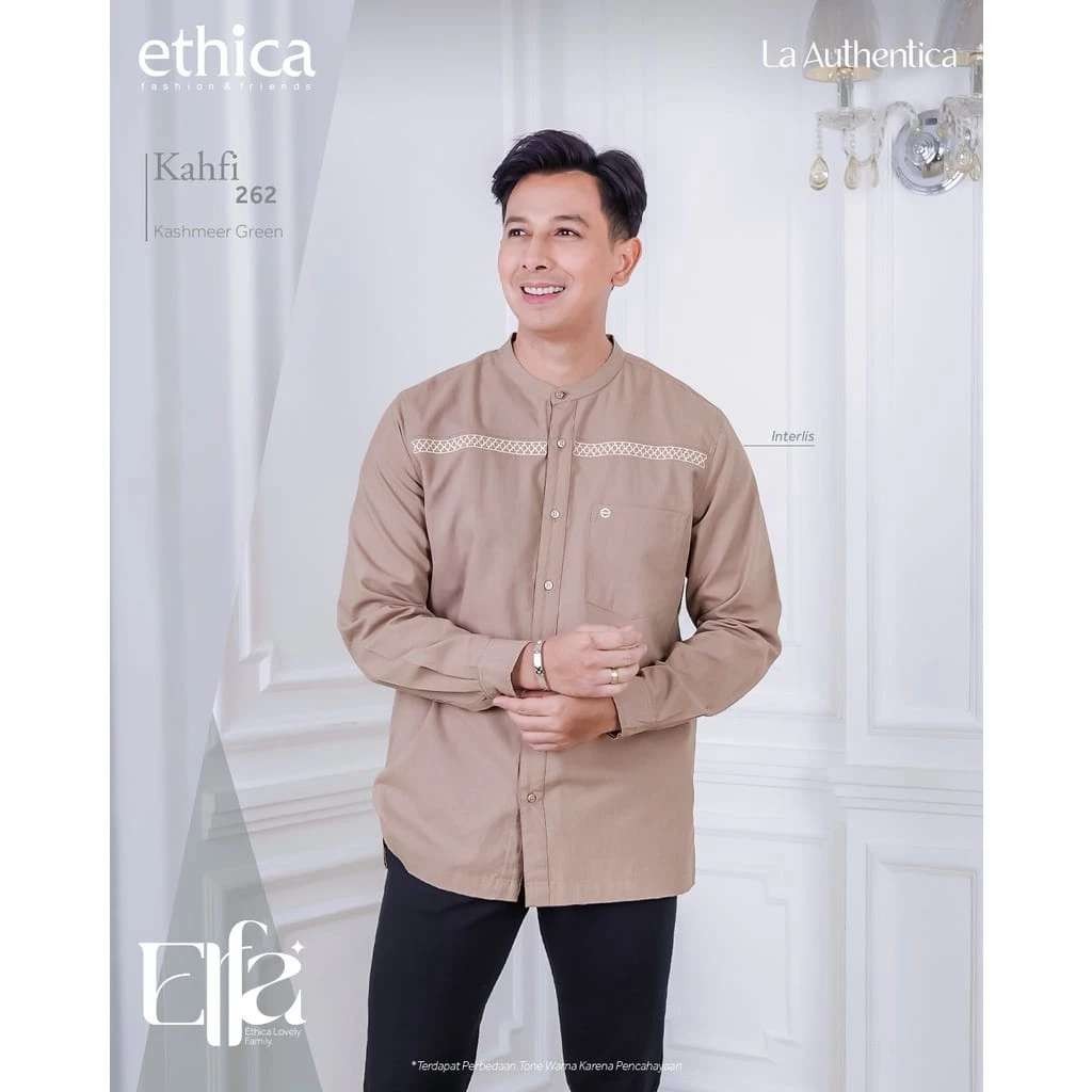 ETHICA KOKO DEWASA KAHFI 262 KASHMEER GREEN