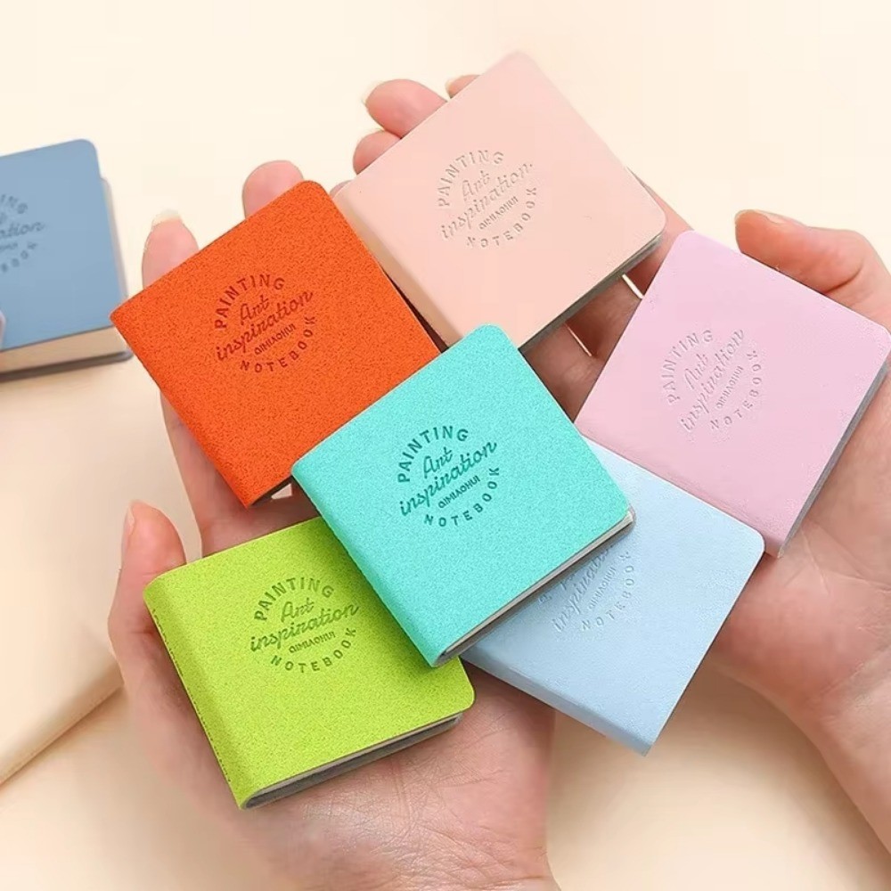 

3Pcs/Pack Mini Drawing Book Square Watercolor Sketchbook Thick Paper 3 Book Painting Paper Work Relaxation Art Supplies