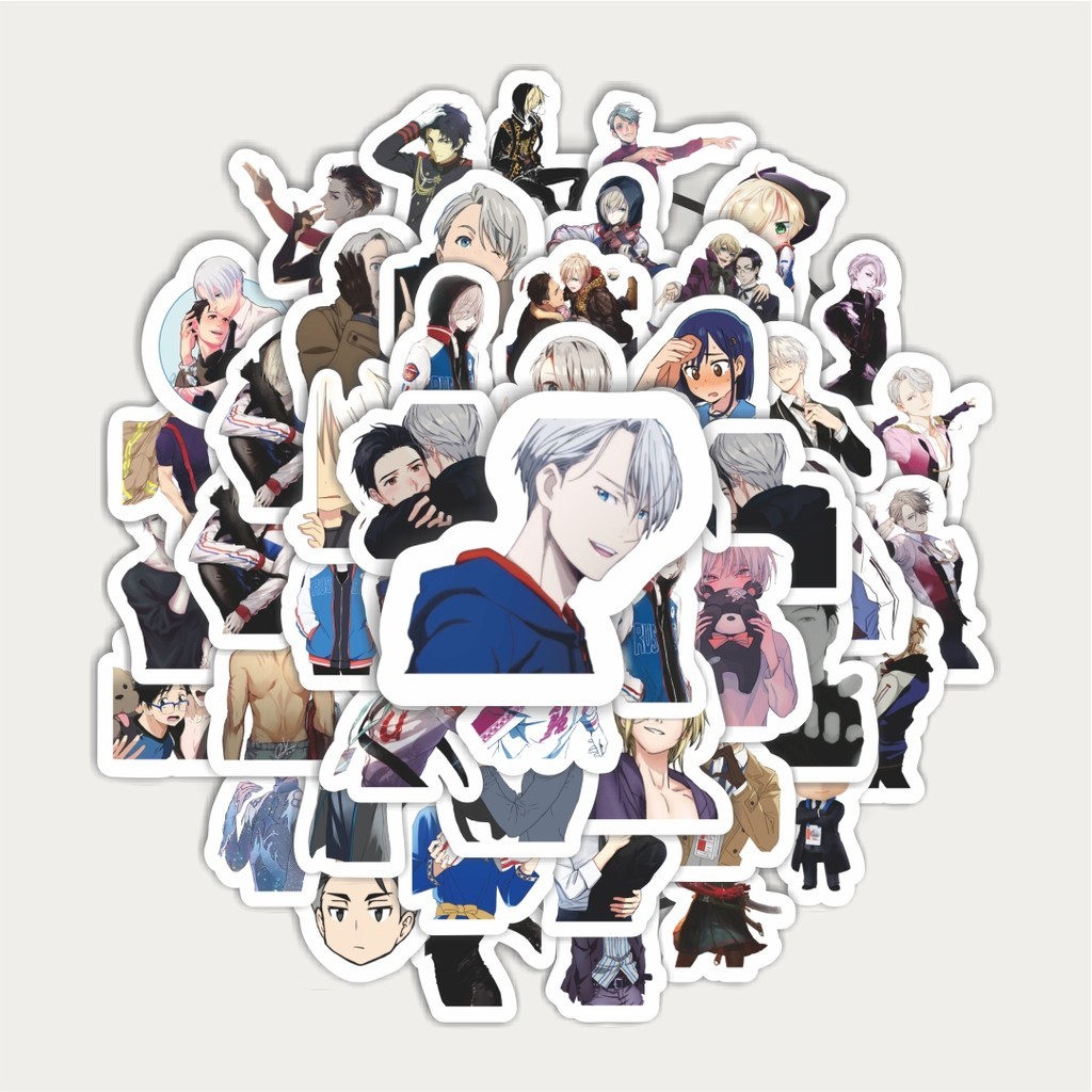 

Sticker Pack Stiker Anime Yuri! On Ice Stiker | Sticker TUMBLR | Stiker LAPTOP KOPER HELM