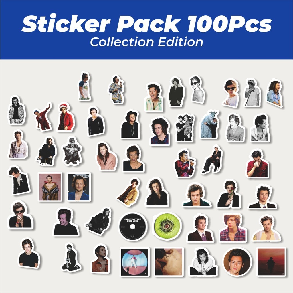 

Hot Stiker Harry Styles Stiker Lucu Anti Air Stikers Berperekat Waterproof Sticker Decal Buat Motor Helm Buku Journal Koper Casing HP Laptop Botol Minum