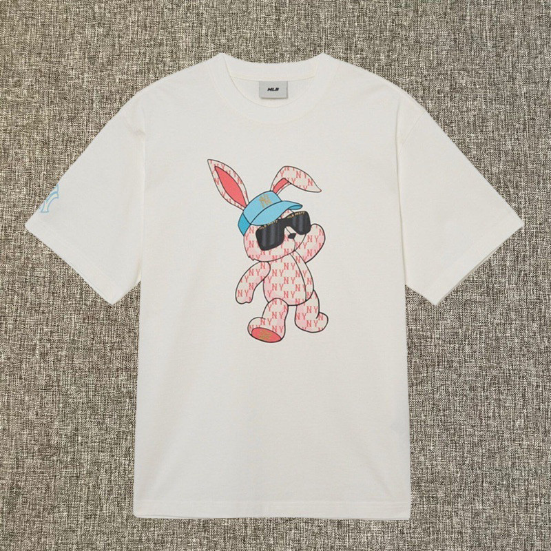 COD MLB Korea NY Rabbit Tee White Original T-shirt