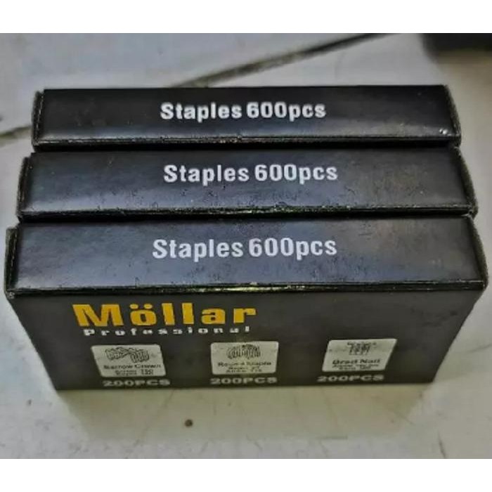 

Refill Staple Gun 3 in 1 Isi Staples Tembak 3 Way Gun Tacker