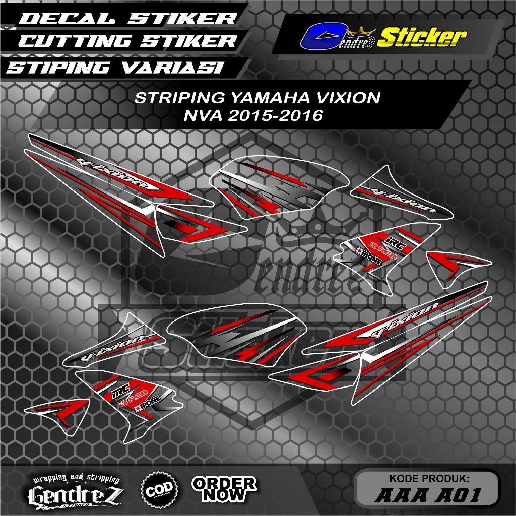STRIPING VIXION OLD VARIASI STRIPING VIXION OLD VARIASI