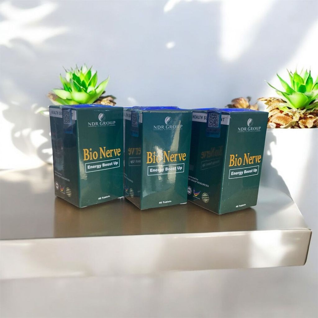 Bio nerve Malaysia asli isi 40 kapsul