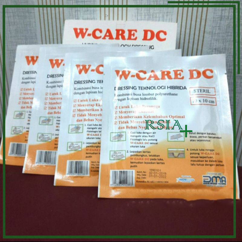 Perban Luka We Care DC Perban Luka Diabetes Bernanah Berongga We Care DC RSIA
