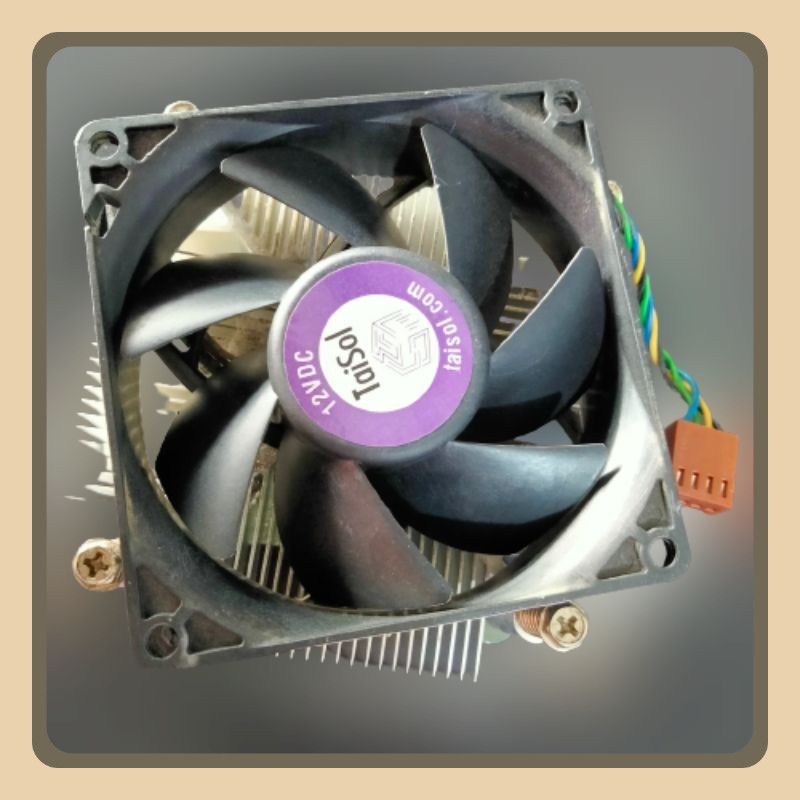 Heatsink processor LGA 775 original fan built up builtup