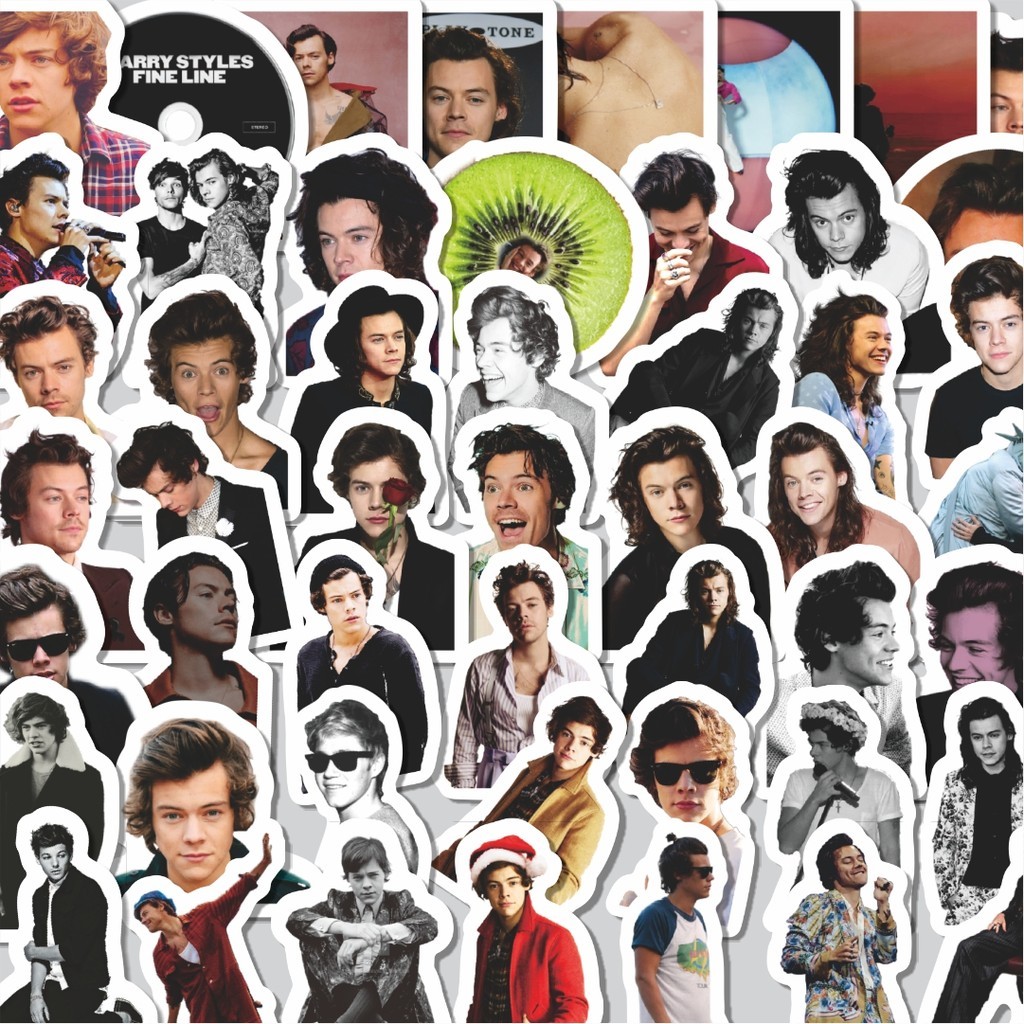

Stiker Cutting Pack Stiker Harry Styles Stiker Isi 100Pcs Series Aesthetic Lucu Keren Untuk Koper Bahan Vynil