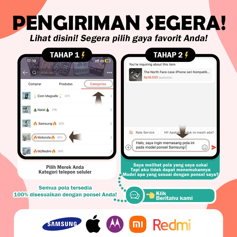 CUCI GUDANG Casing hp For Redmi 10 11 12 13 4G Pro 5G Poco M3 Pro X3 NFC X5 5G 14 A C A1 A3 Note 9