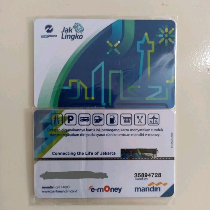 KARTU EMONEY E MONEY TOL MANDIRI EDISI BSI NOT FLAZZ BCA BRIZZI
