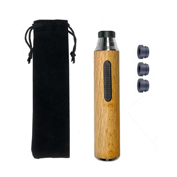 Asbak Mobil Portable Mini Car Ashtray Portable Holder - Kayu