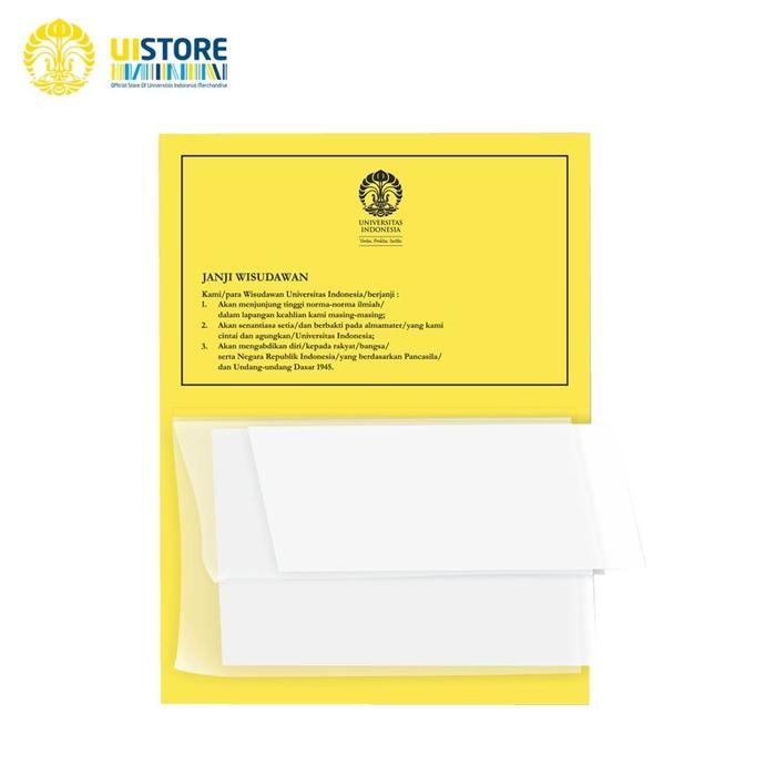 UI  | Map Ijazah UI | Official Merchandise Of Universitas Indonesia - Kuning