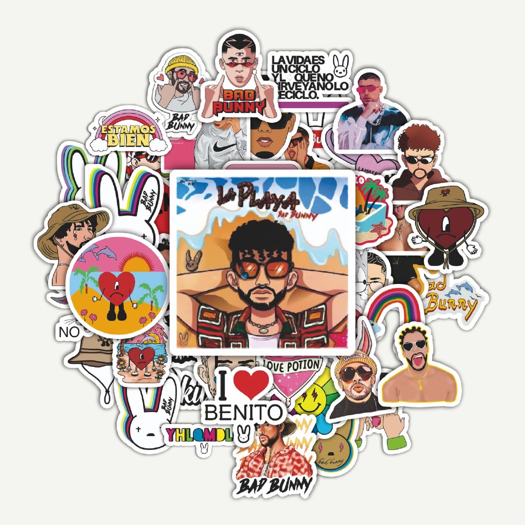 

Sticker Pack Stiker Bad Bunny Series 2 [Seri Kelinci Buruk] | Sticker TUMBLR | Stiker LAPTOP KOPER HELM